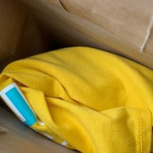 yellow long-sleeve t-shirt from abercrombie kids